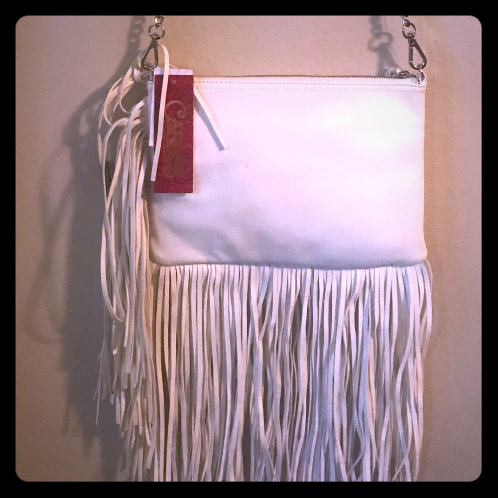 NWT CARLOS SANTANA LEATHER PURSE